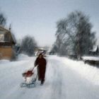 Jean Michelin, officier de l’armée de terre et écrivain, a lu «l’Agneau des neiges»