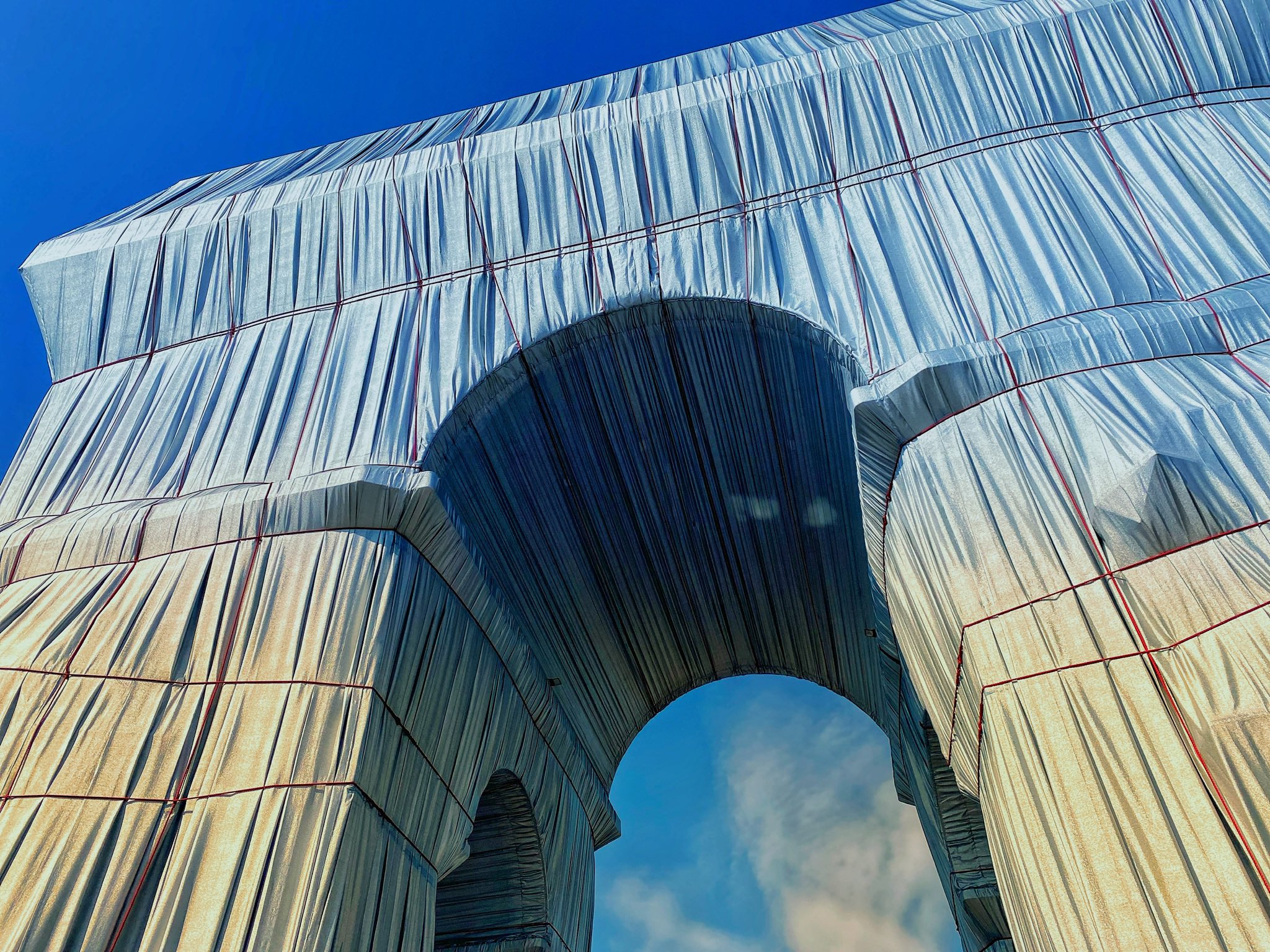 L\'Arc de Triomphe de Christo et Jeanne Claude