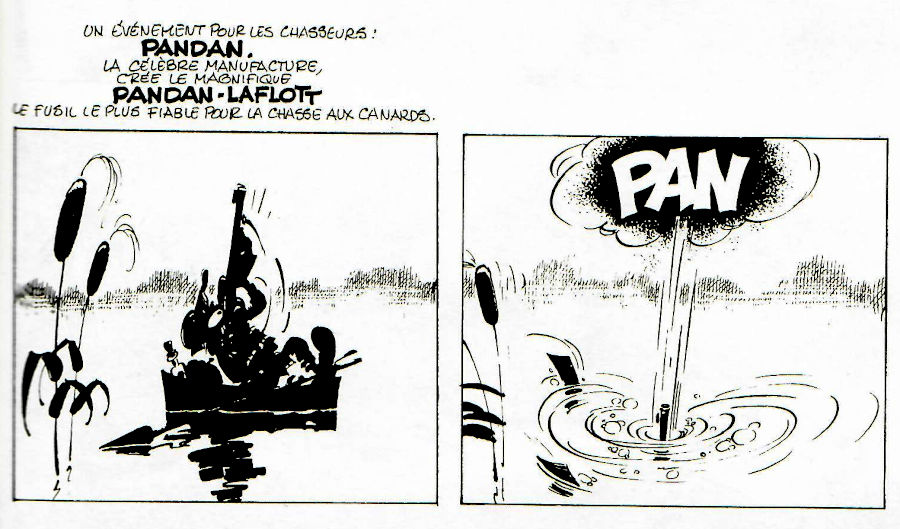 Pandan-Laflott, extrait des Idées noires de Franquin